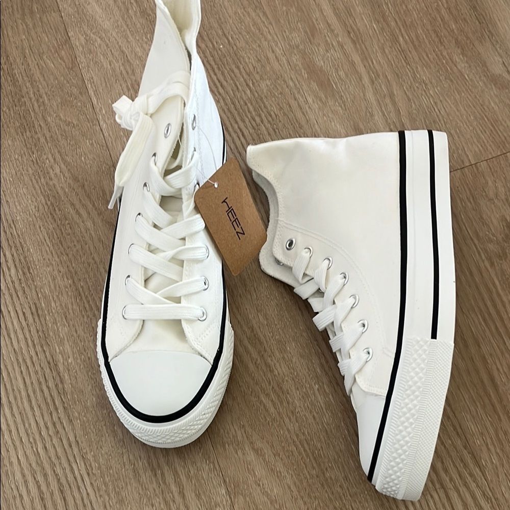 Brand new white sneakers